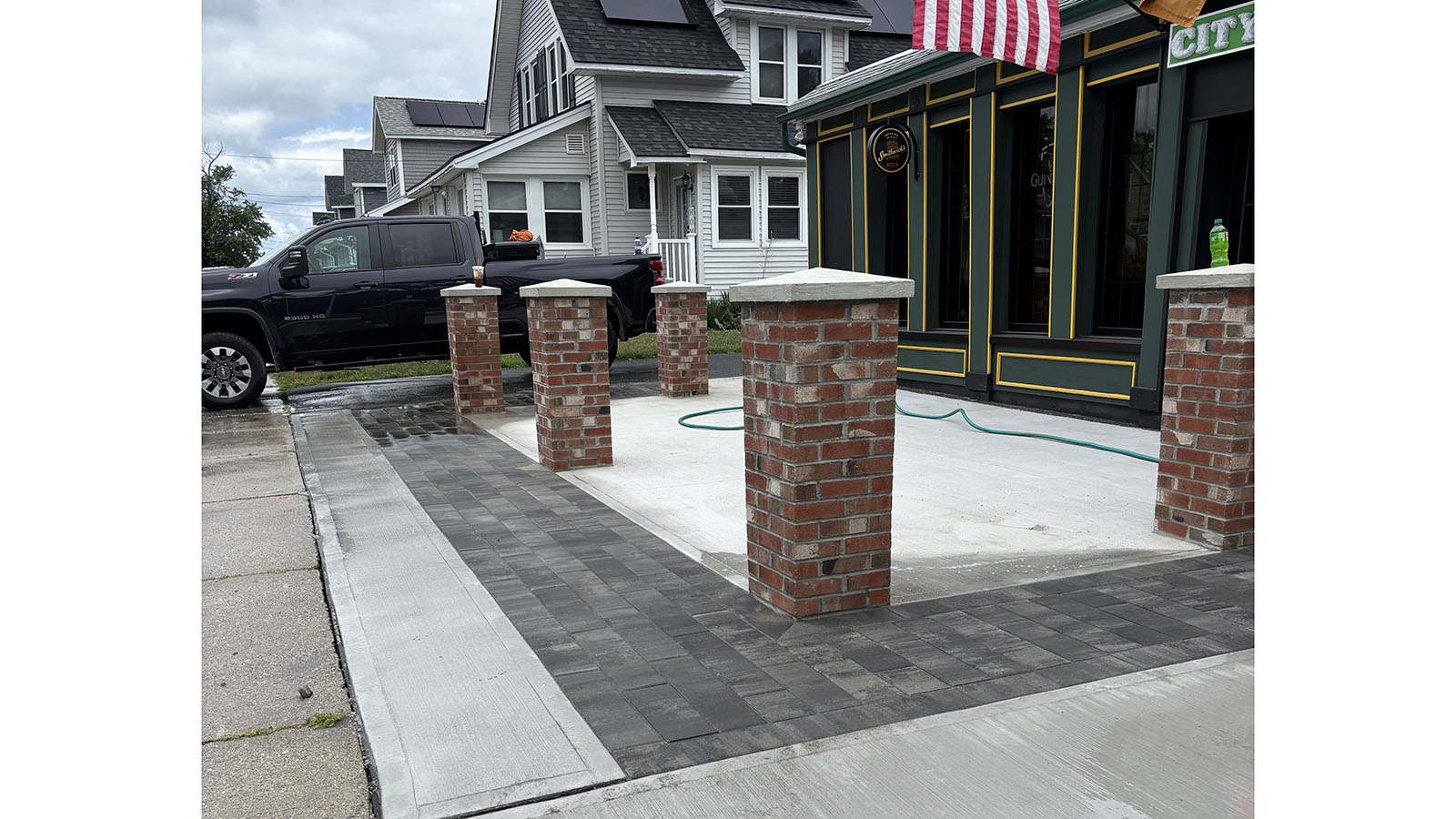 New Patio - Front of Bar